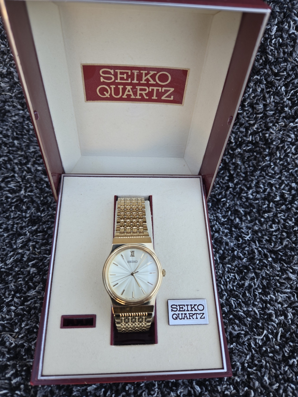 Vintage Seiko Quartz Dress Watch